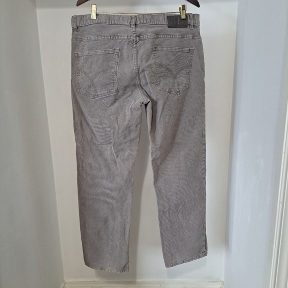 Calvin Klein | Men's Tan(almost grey) corduroy straight leg jean pant - Picture 6 of 11